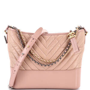 Chanel Gabrielle Hobo Chevron Aged #258459C24B